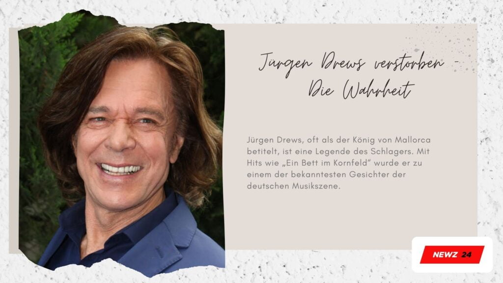 Jürgen Drews verstorben